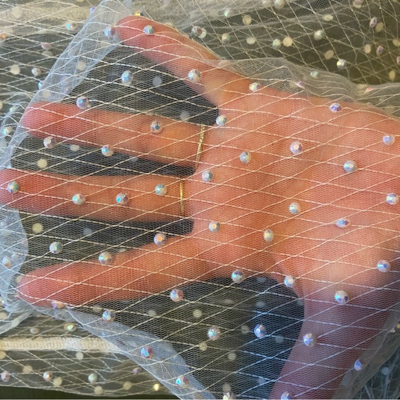 Mesh Rhinestone Pants - Picture 2 of 4